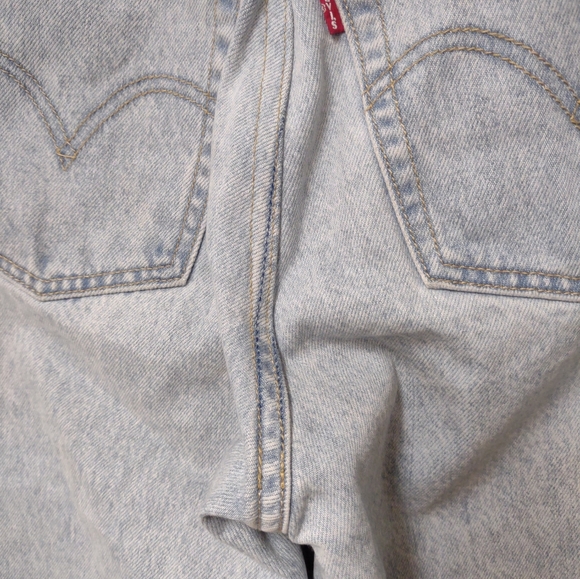 Levi's Vintage Highrise Ribcage Straight Ankle Jeans Size 28W - Picture 11 of 15